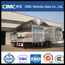 Cimc 2 Axle Wing Opening Box Trailer Truck